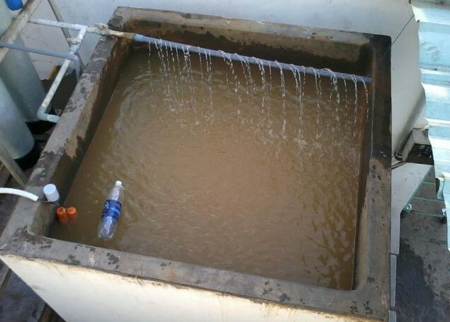 Xây bể lọc để lọc nguồn nước máy