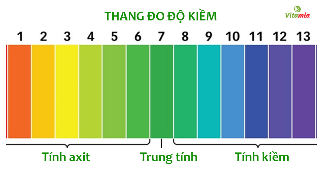 lưu ý khi mua máy Kangen Leveluk K8 - Kiểm tra chất lượng nước đầu tra bằng thang đo pH